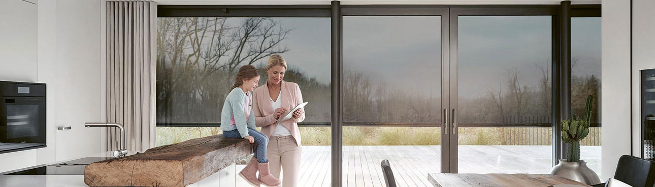 Homepage Fa. Fenster Rocker GmbH: Startbild